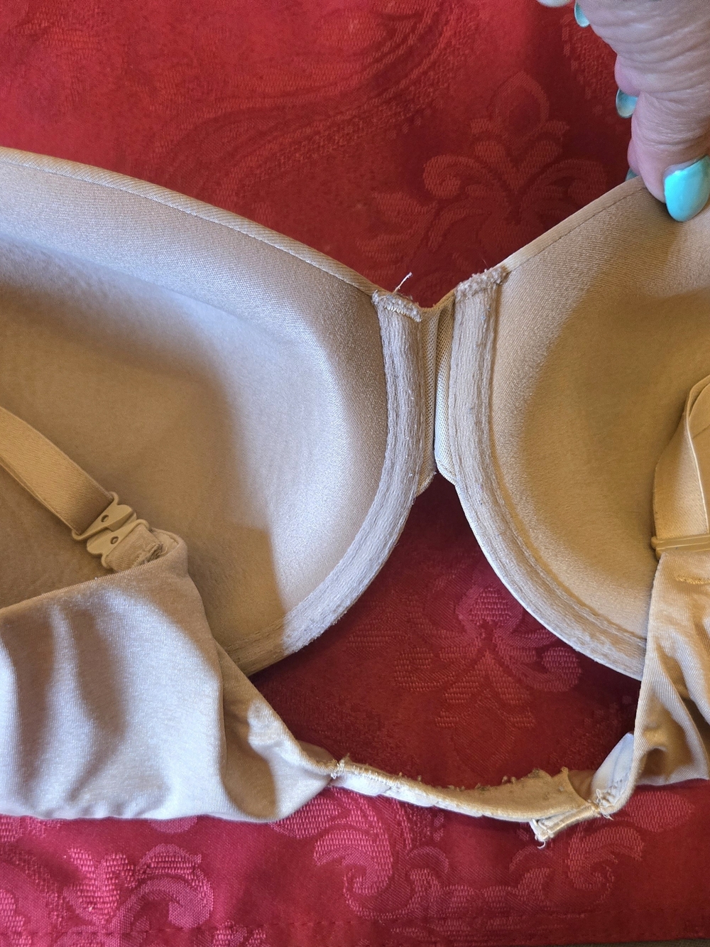 Victoria's Secret (3)38D/(1)36DD Molded Bras , Blue Pastel, Tan,All For 1 Price - Picture 12 of 14